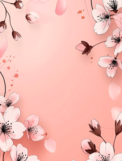 Cherry Blossom Background