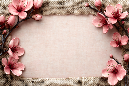 Cherry Blossom Frame