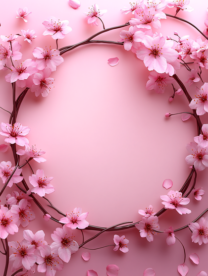 Cherry Blossom Wreath