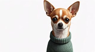 chihuahua in sweater