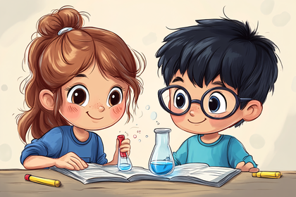 Children Conducting Science Experiment