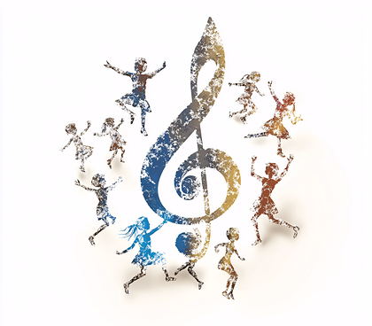 Children Dancing to Music