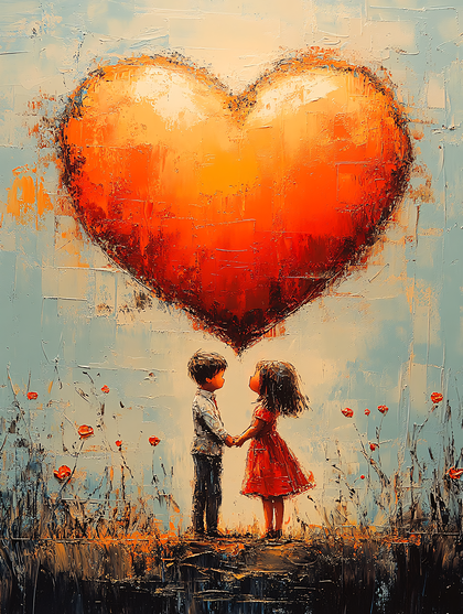Childrens Love Heart