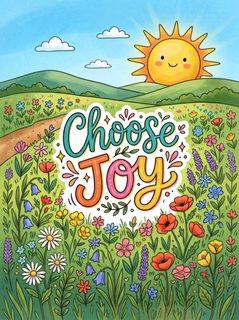 joyful flower meadow