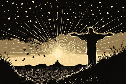 Christ The Redeemer Silhouette