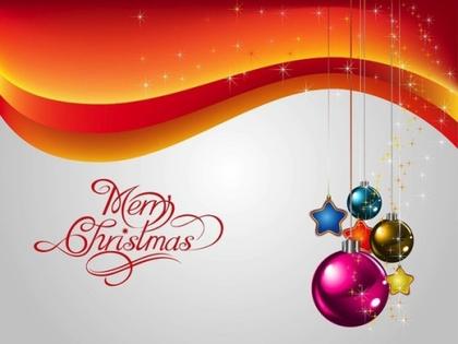 Christmas Poster Free Vector