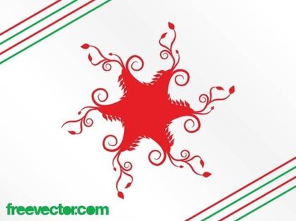 Christmas Star Free Vector