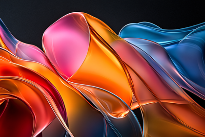 Chromatic Flow Abstract Shapes