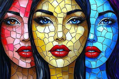 Chromatic Mosaic Women