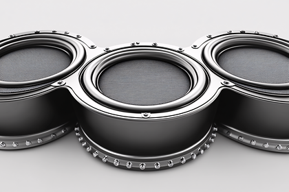 Chrome Speaker System