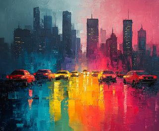 City Skyline Traffic