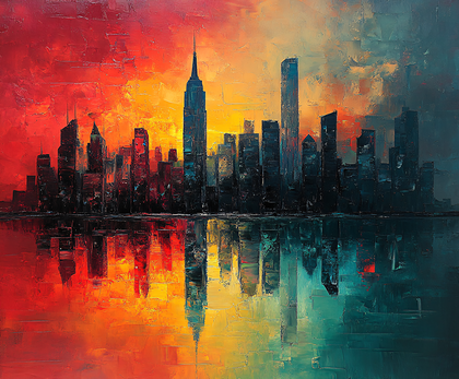 Cityscape at Dusk