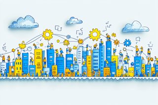 Cityscape of Collaboration