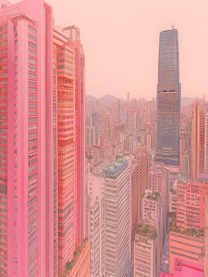 Cityscape View From Above