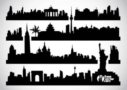 Cityscapes Free Vector