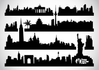 Cityscapes Free Vector