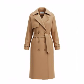 Beige Trench Coat