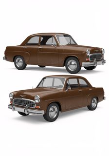 vintage brown car