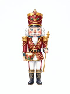nutcracker soldier illustration