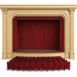 theater stage interior