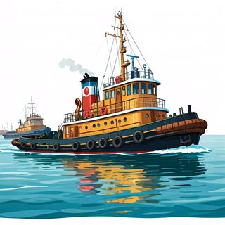 harbor-tugboat-sailing