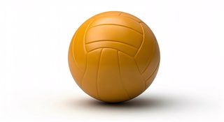 orange water polo ball