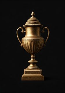 golden trophy cup