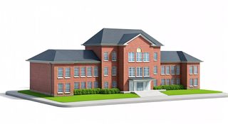 brick school building