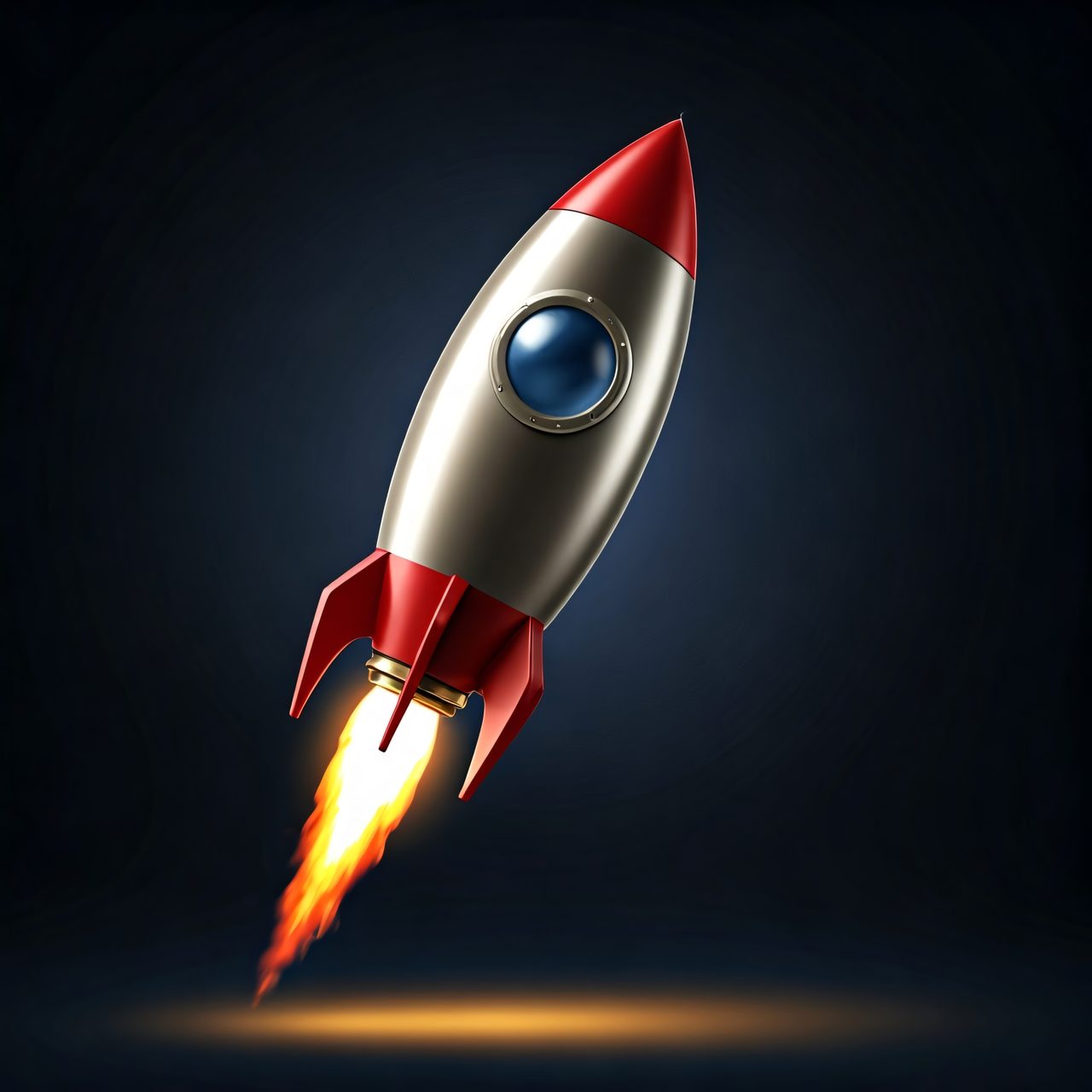 retro rocket launch