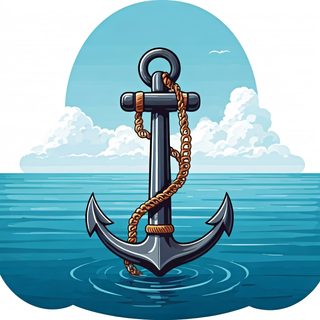 ship anchor sea
