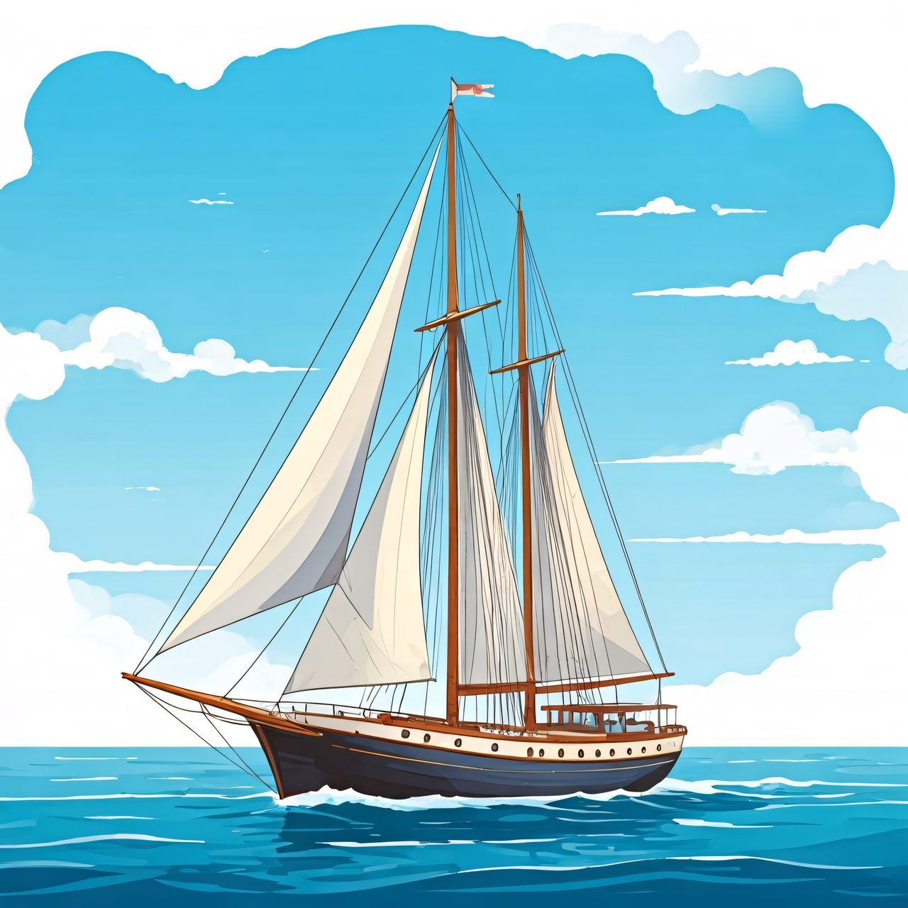 schooner sailing ship