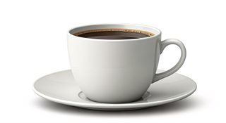 white coffee cup