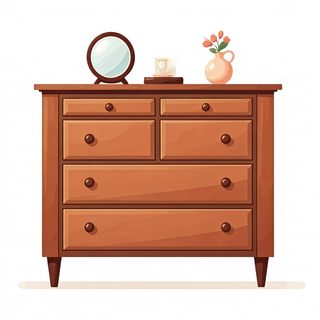 wooden bedroom dresser