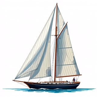 classic sailing yacht
