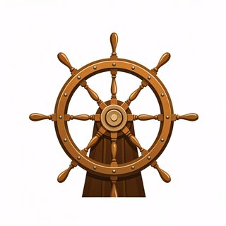 Ship Steering Wheel