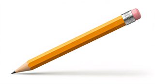 yellow graphite pencil