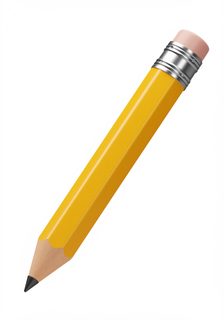 yellow graphite pencil