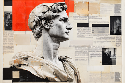 Classical Bust Collage