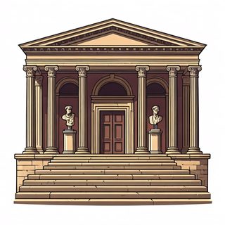 classical temple facade