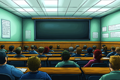 Classroom Lecture Scene