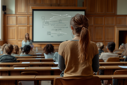 Classroom Lecture with Students