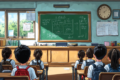 Classroom Scene With Students