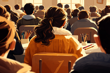 Classroom Scene with Students