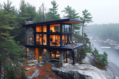 Cliffside Modern House