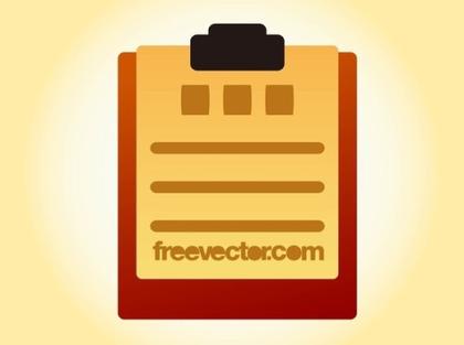 Clipboard Free Vector