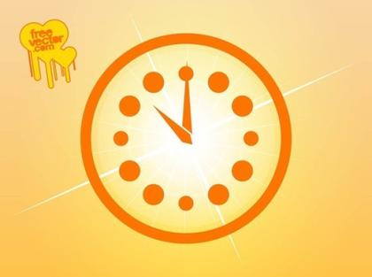Clock Icon Free Vector