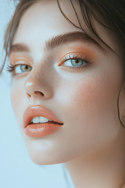 Close Up Beauty Portrait