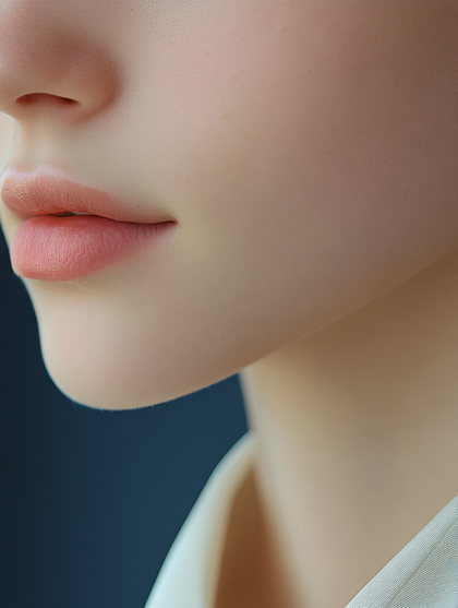 Close Up Of Facial Beauty