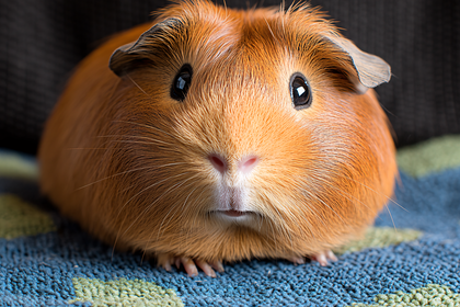 Close-Up Of Guinea Pig