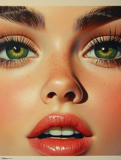 green eyed portrait